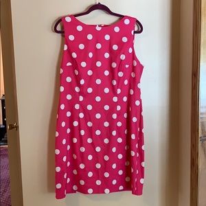 Pink Polka Dot Dress